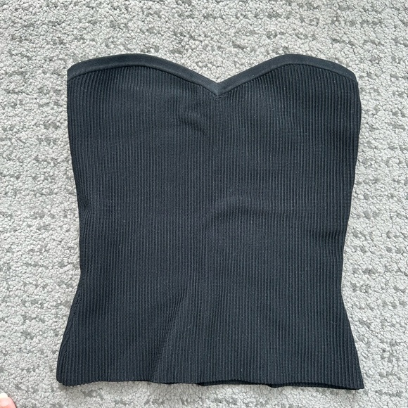 Aritzia Babaton Sculpt Knit Sweetheart Tube Top - Picture 3 of 9